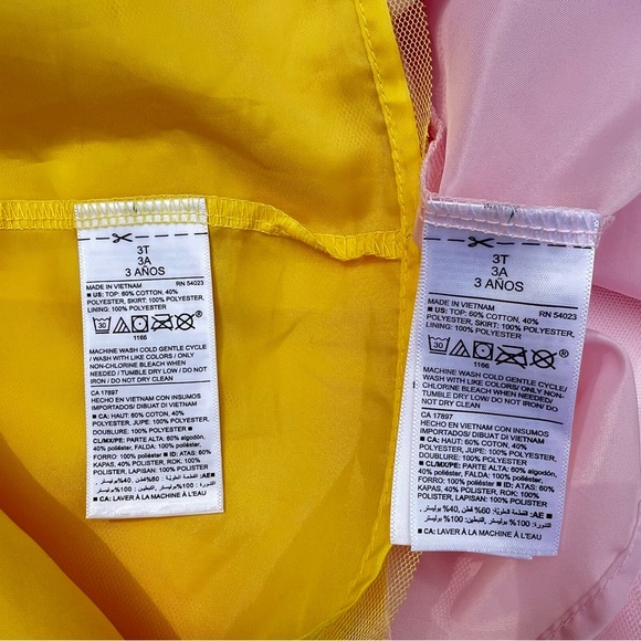 2 Little Girls Dresses Size 3T - Picture 3 of 4